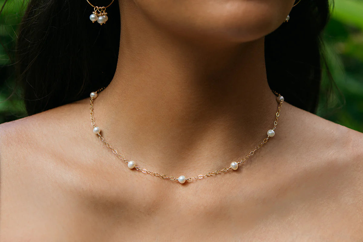 Pearl Choker Necklace