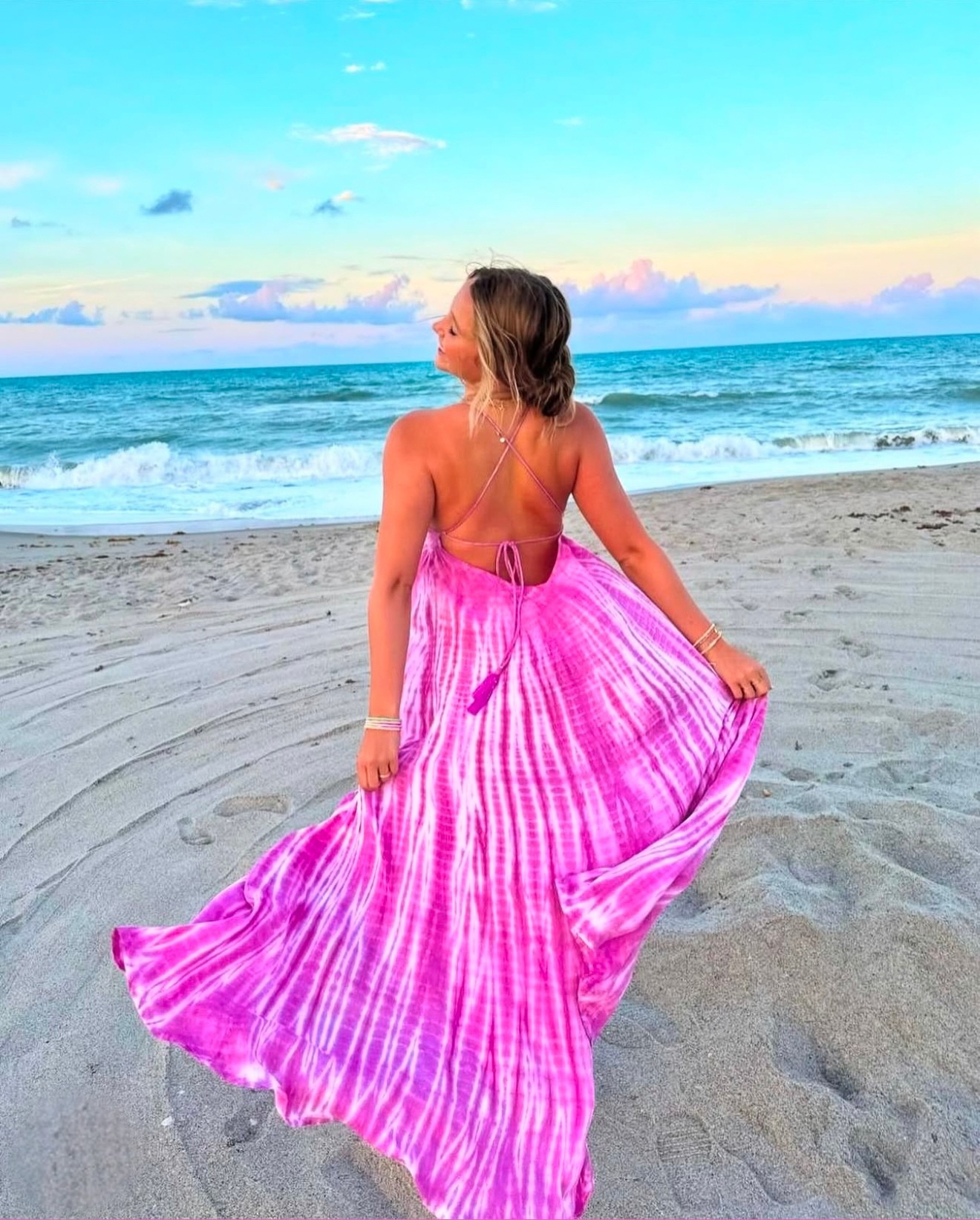 Daydream Blush Maxi Dress M/L Daydream Blush Maxi Dress M/L