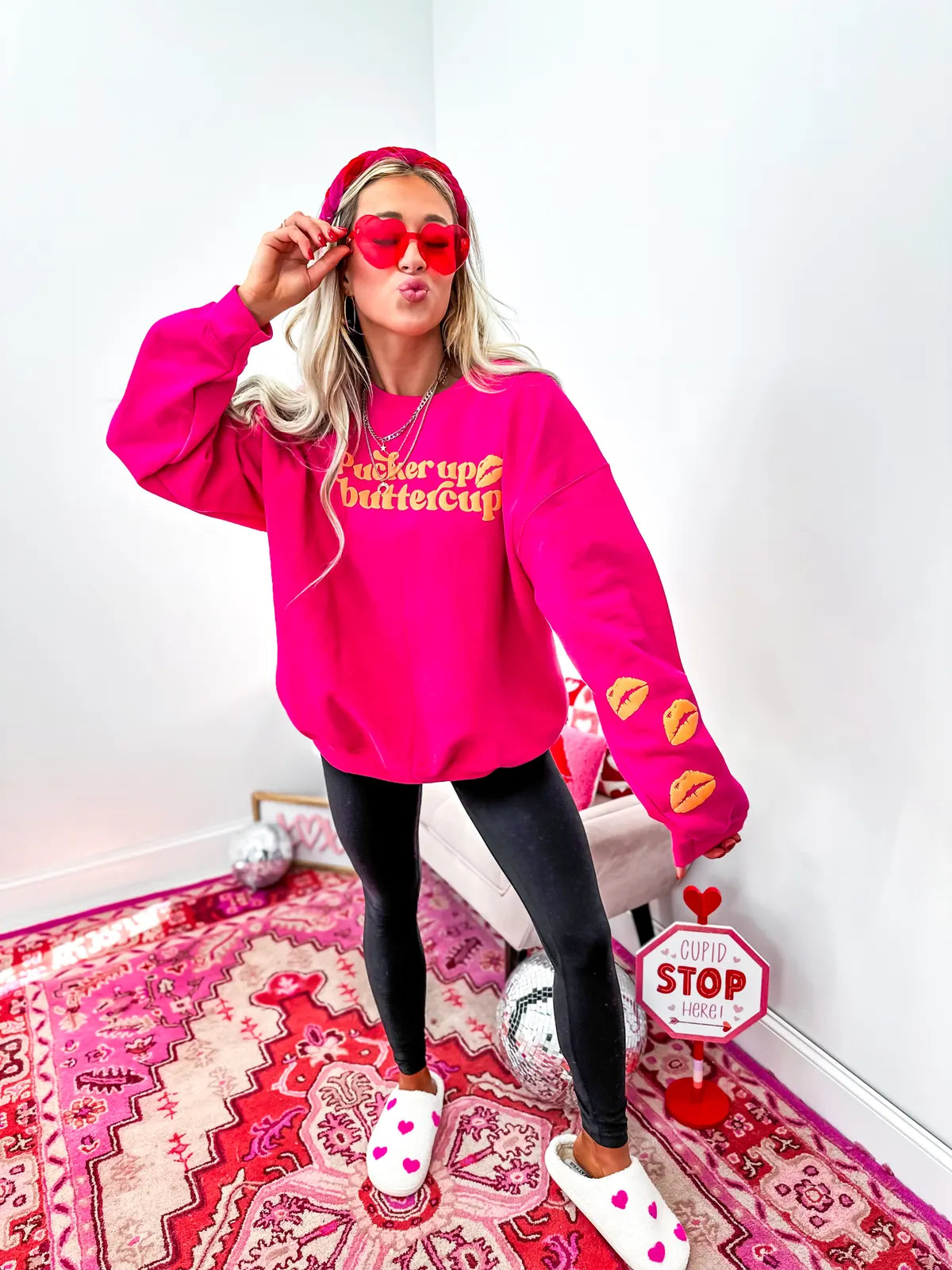 Pucker Up Buttercup Sweatshirt