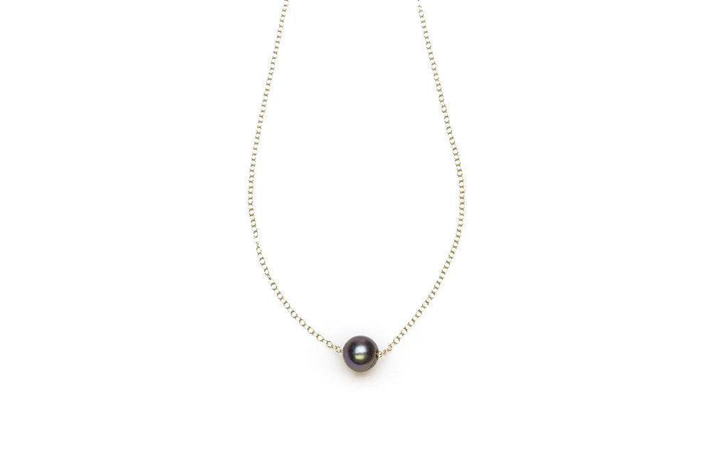 Freshwater Pearl Floating Necklace
