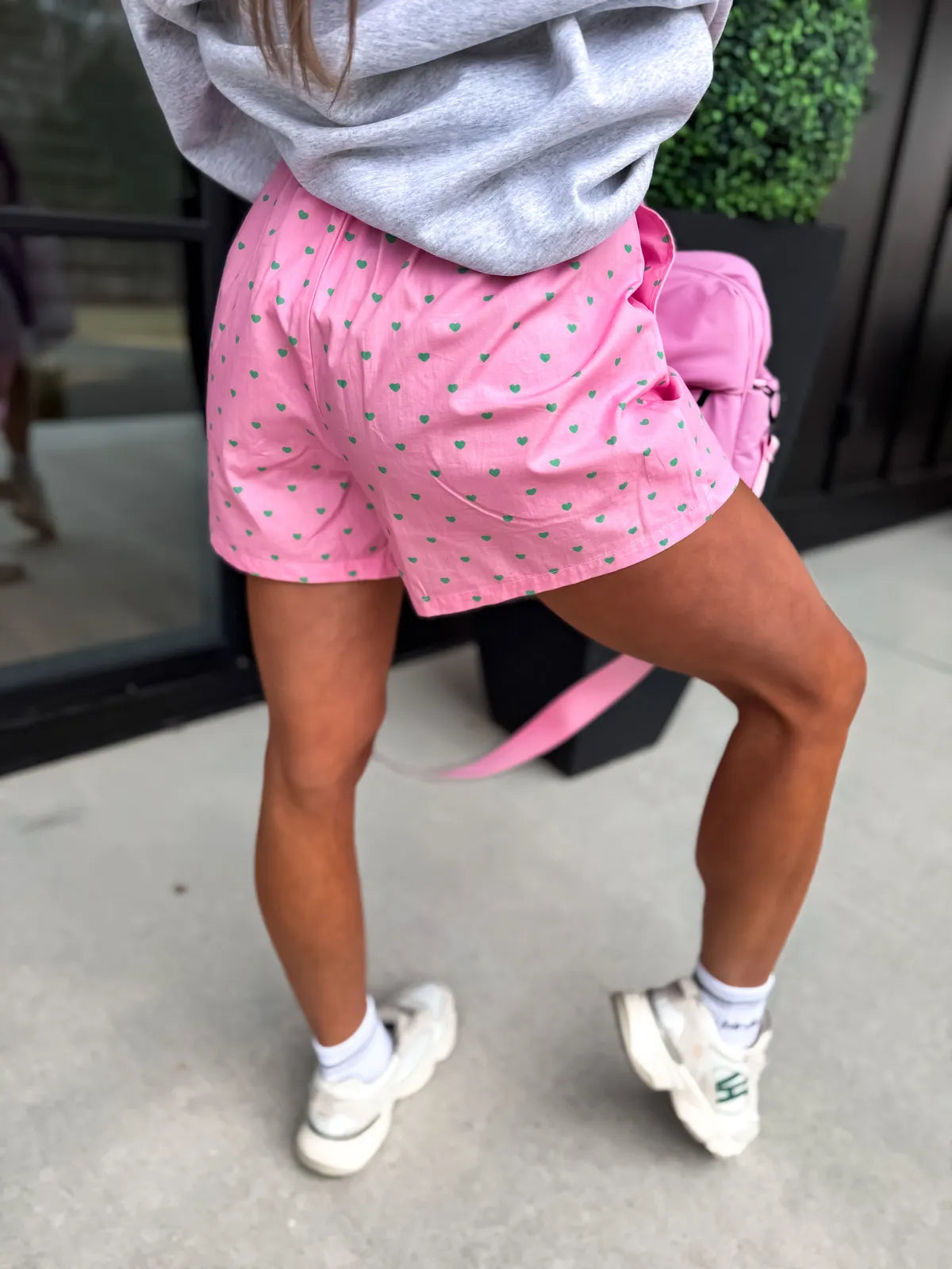 PREORDER Pink & Green Hearts Boxer Shorts