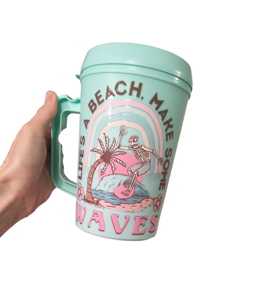 Make Waves Trucker Mug