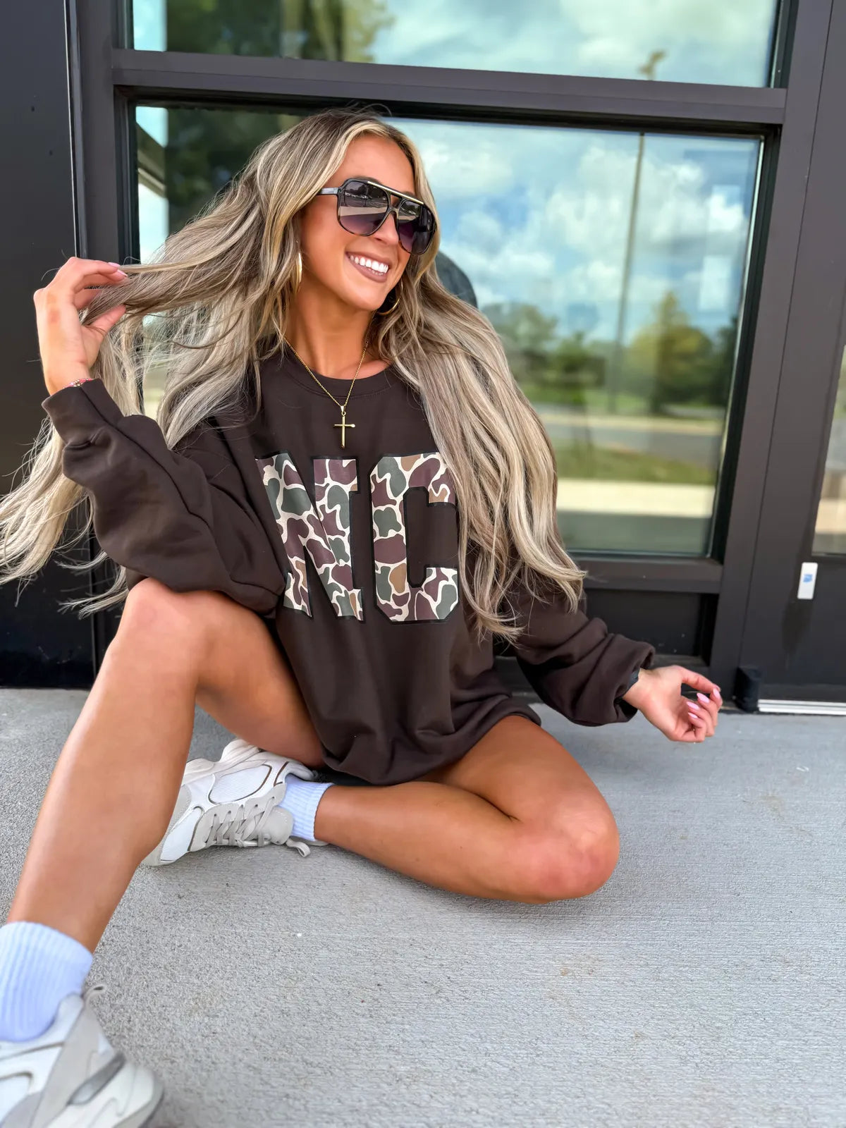 Custom Duck Camo States Sweatshirt