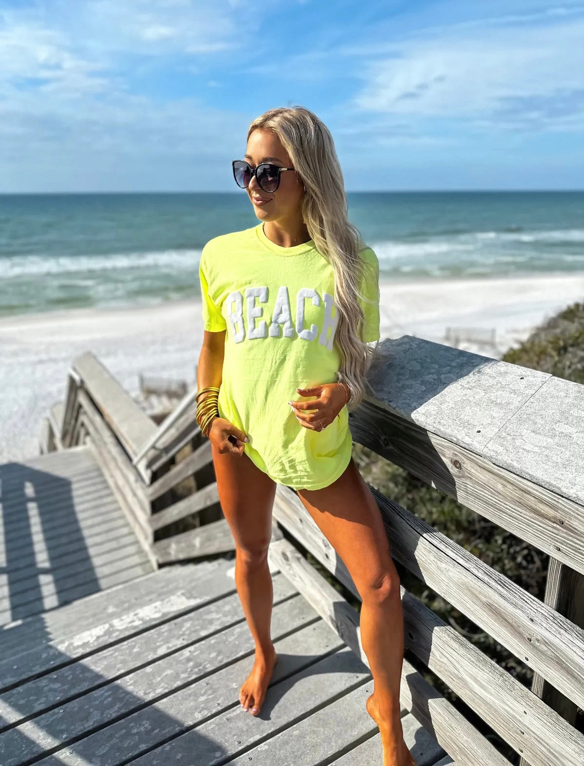 Neon Beach Tee
