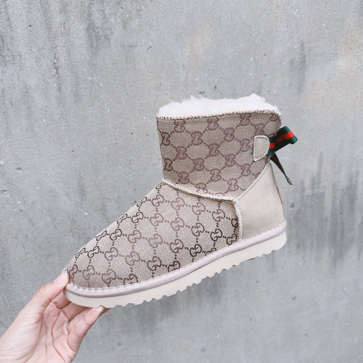 PREORDER Preppy Holiday Bows Mini Boots