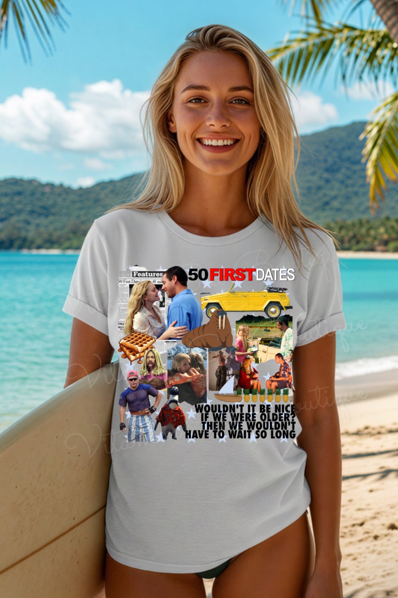 50 First Dates Aloha Tee