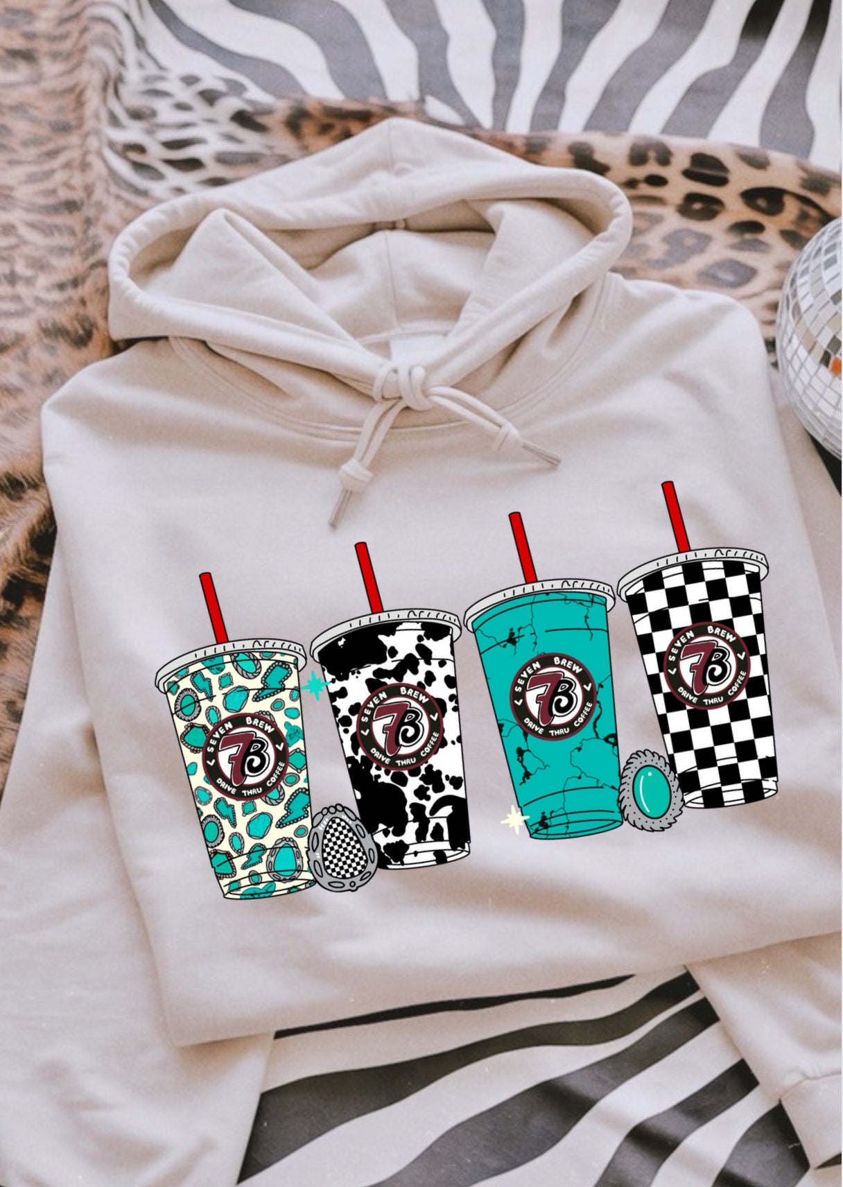 Western 7Brew Tee/Sweatshirt