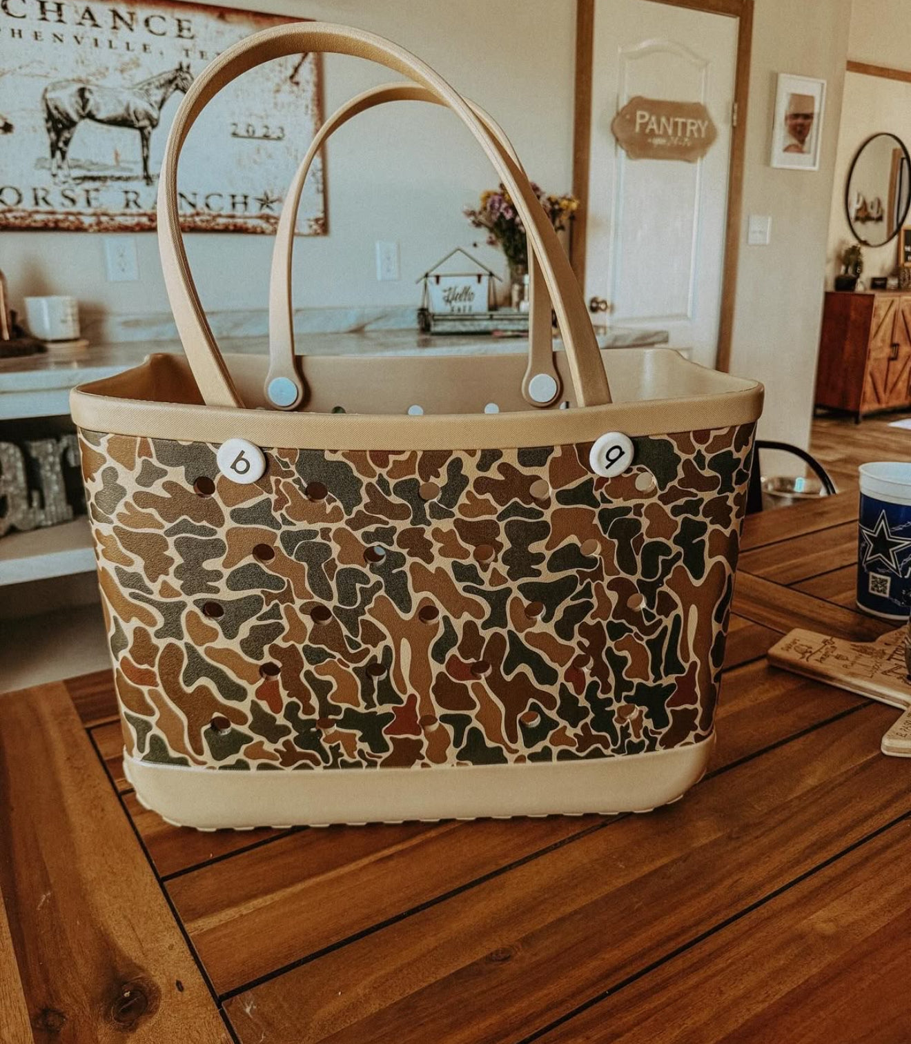 PREORDER: Camo Beach Bags