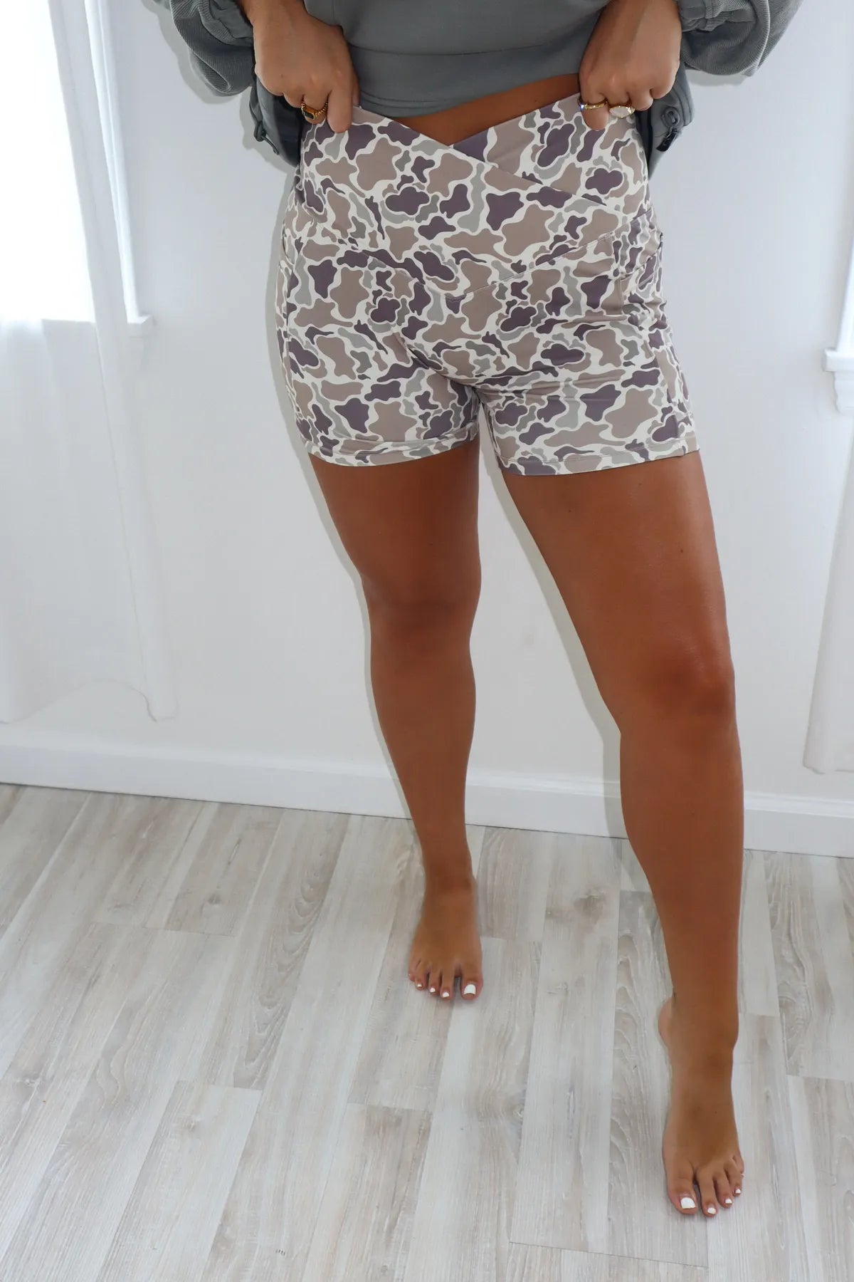 PREORDER Duck Camo Biker Shorts
