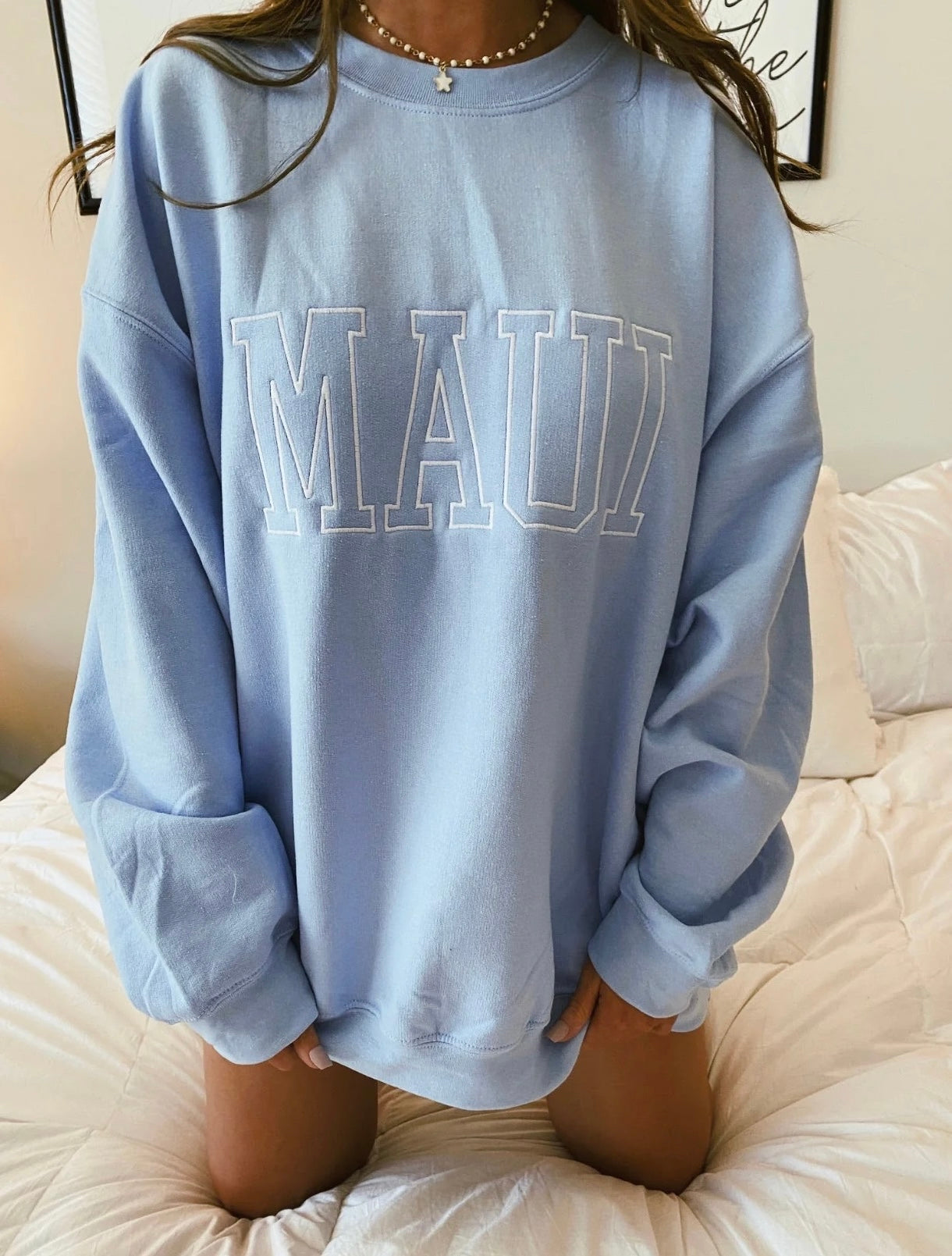 Maui Embroidered Sweatshirt