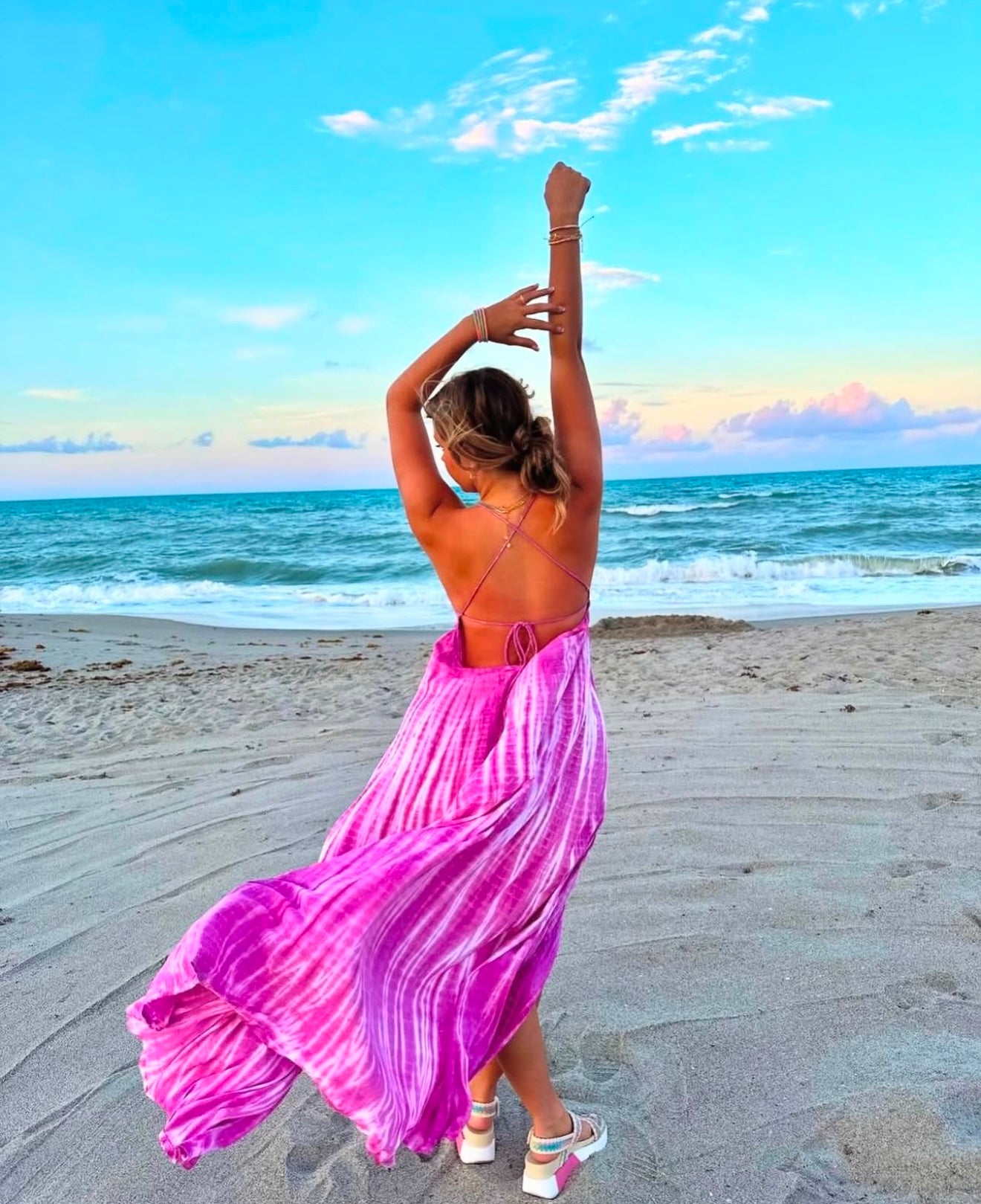 Daydream Blush Maxi Dress