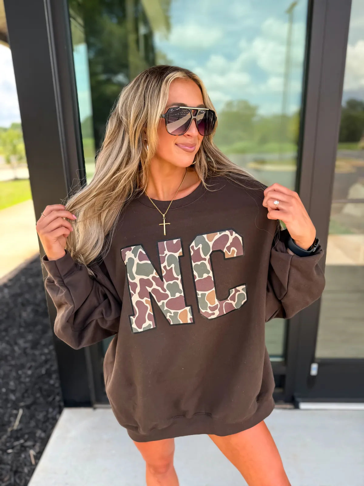 Custom Duck Camo States Sweatshirt