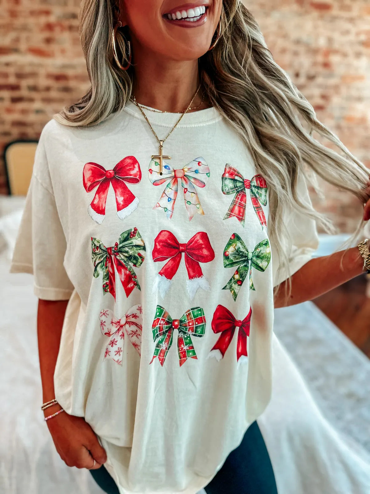 Coquette Christmas Tee