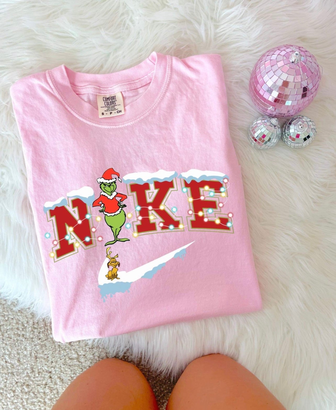 Preppy Green Guy Christmas Designs Tee/Sweatshirt