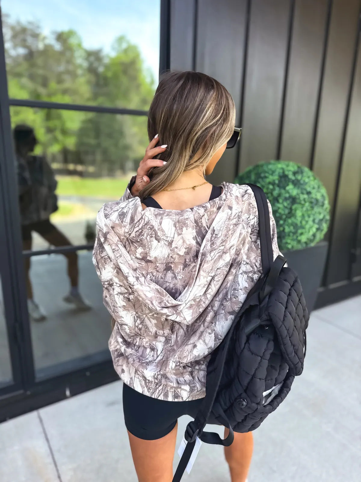 Preorder Dark Camo Summer Quarter Zip Pullover