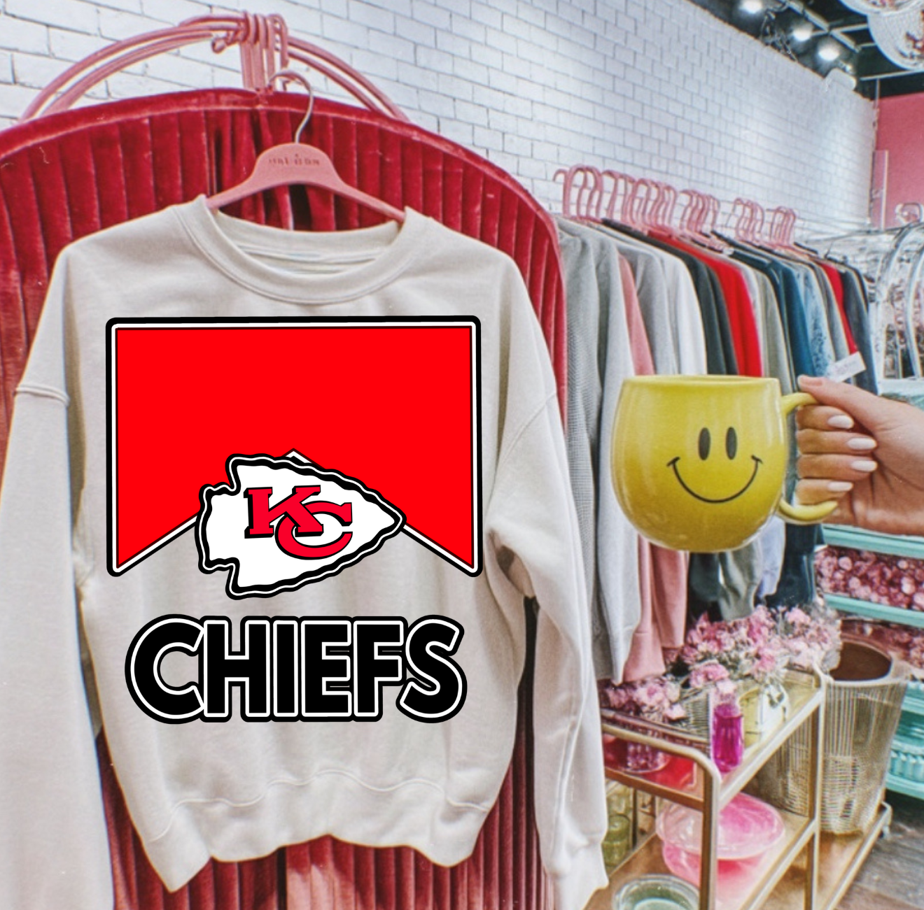 Football Vintage Crewnecks