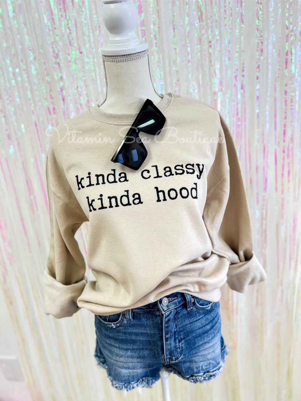 Kinda classy kinda hood sweatshirt online