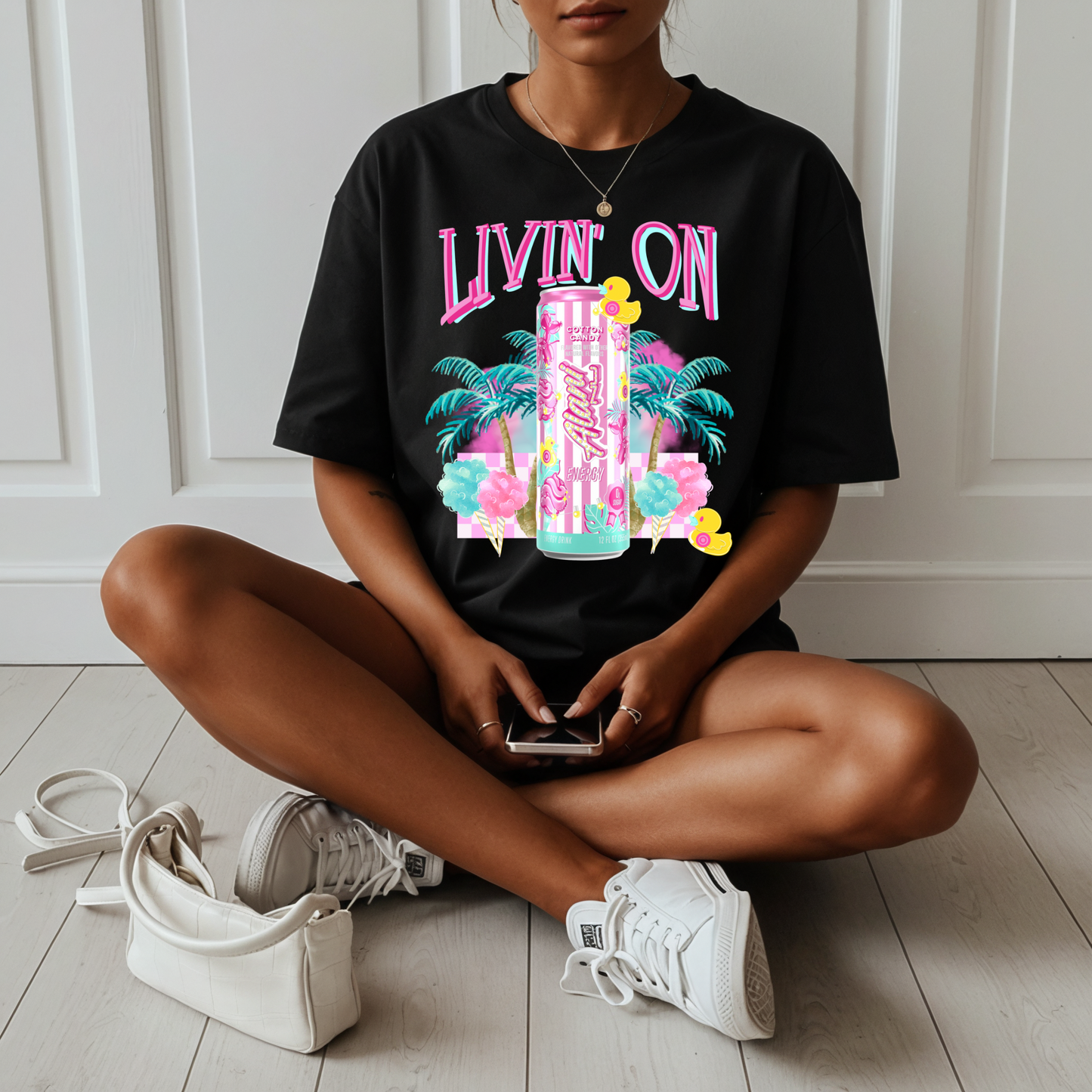 Livin’ on Cotton Candy Alani Tee