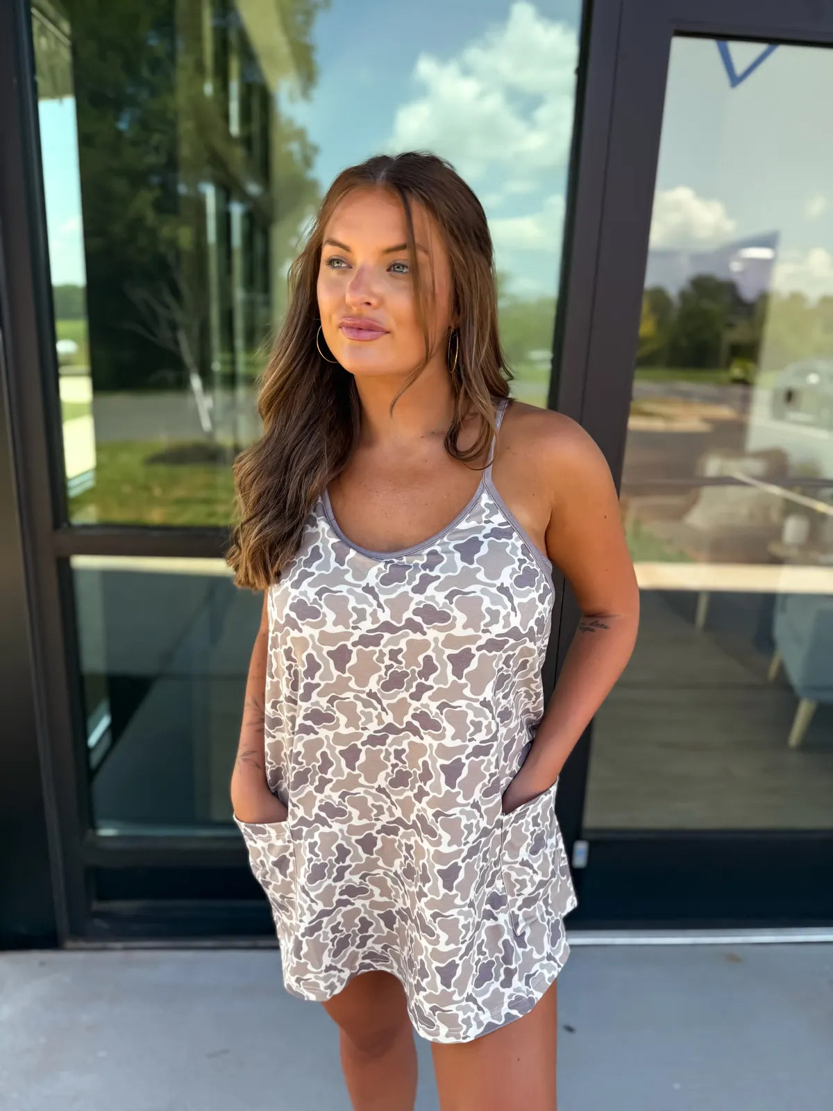 PREORDER Duck Camo Tank Dress