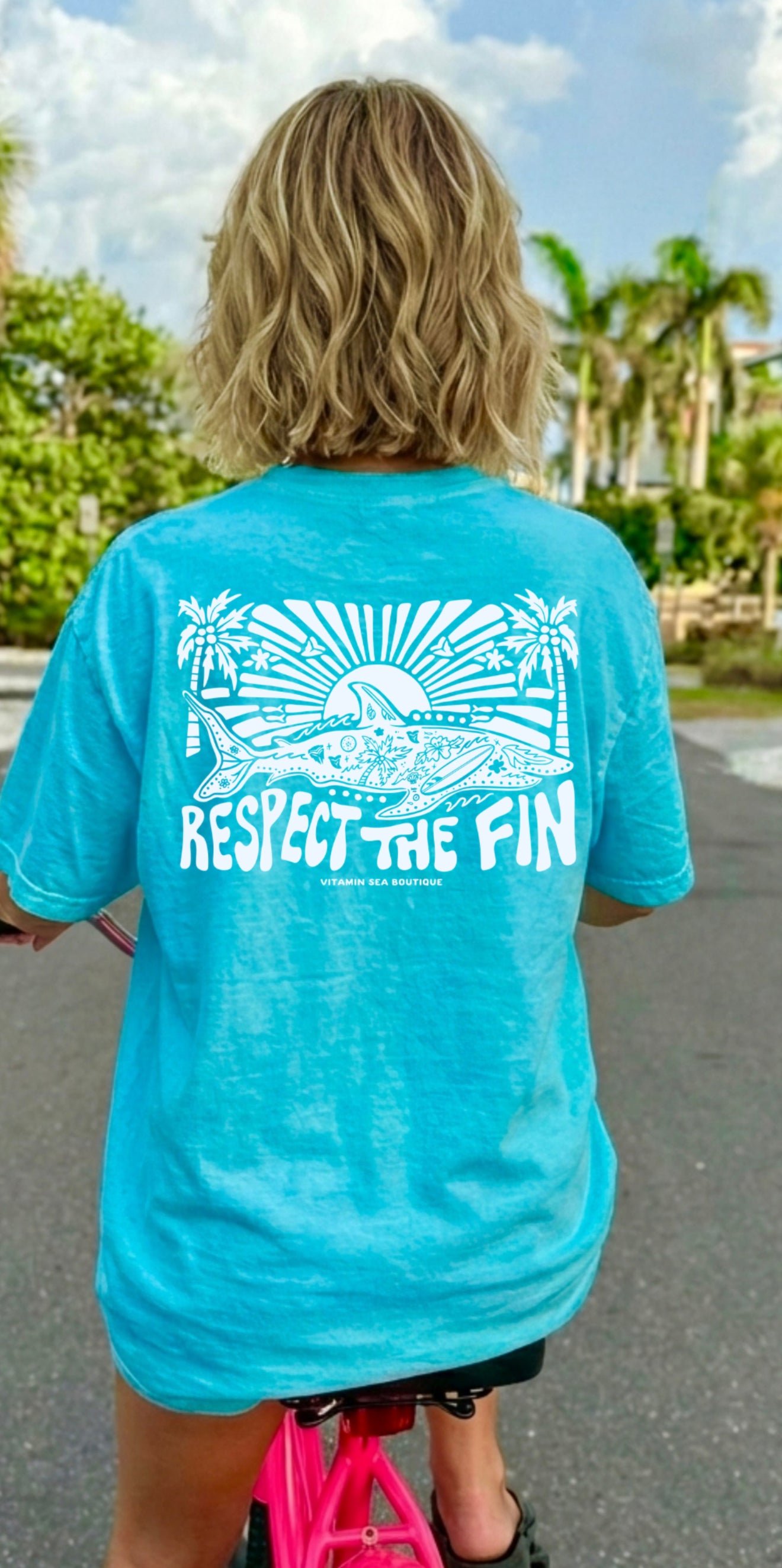 Limited Edition: Respect the Fin Puff Tee