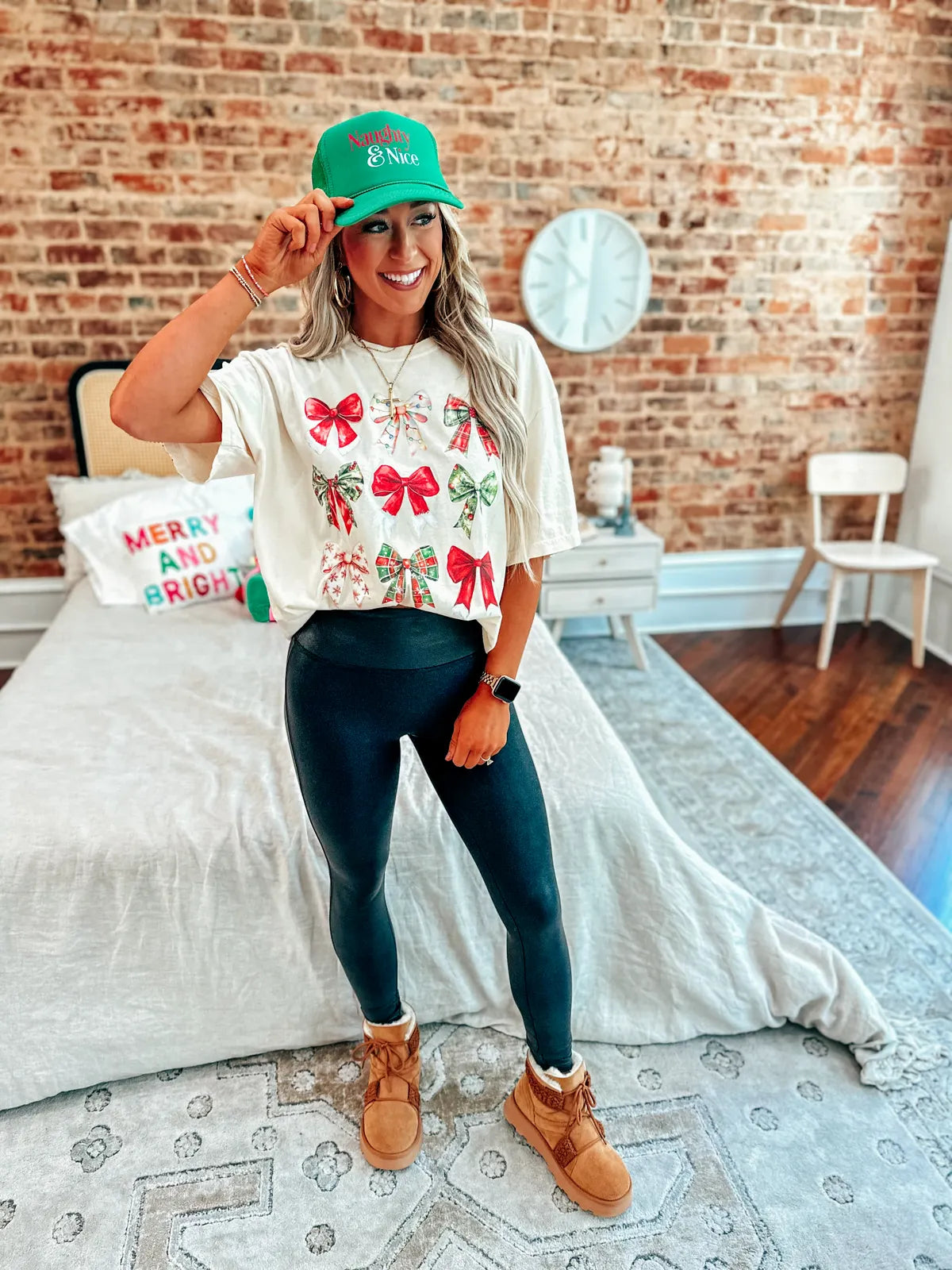 Coquette Christmas Tee