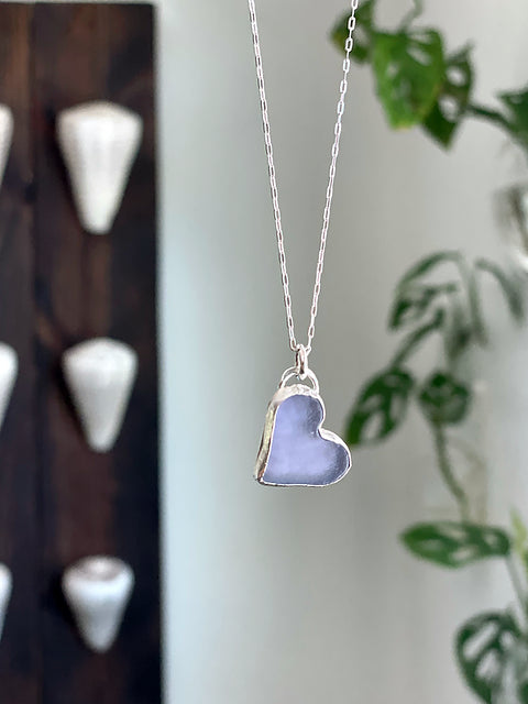 Seaglass Heart Necklace