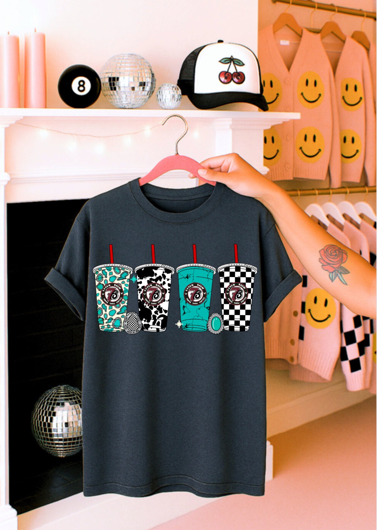 Western 7Brew Tee/Sweatshirt