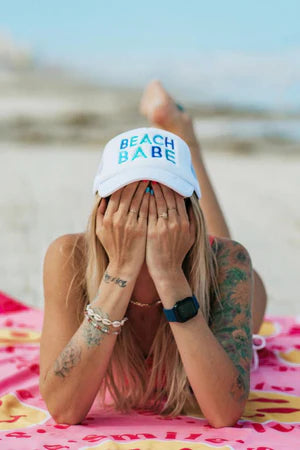 Beach Babe Embroidered Hat