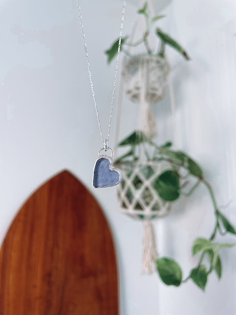Seaglass Heart Necklace