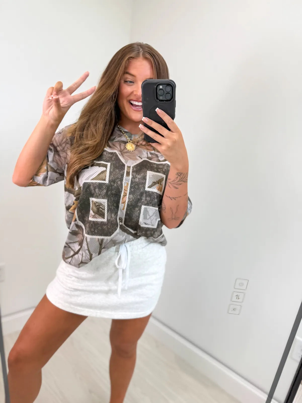 PREORDER Oversized Camo Jersey