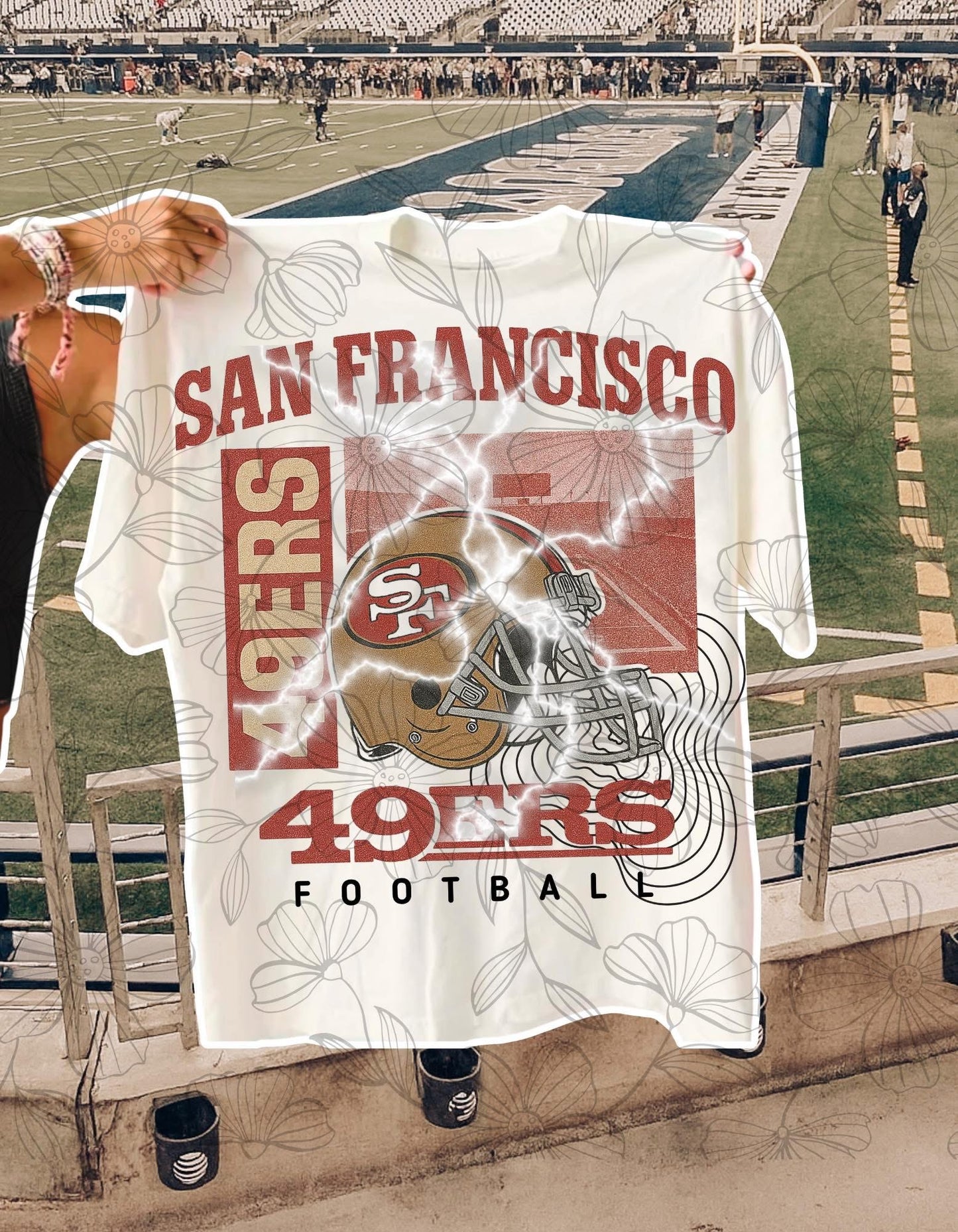 Football Teams Lightning Tees