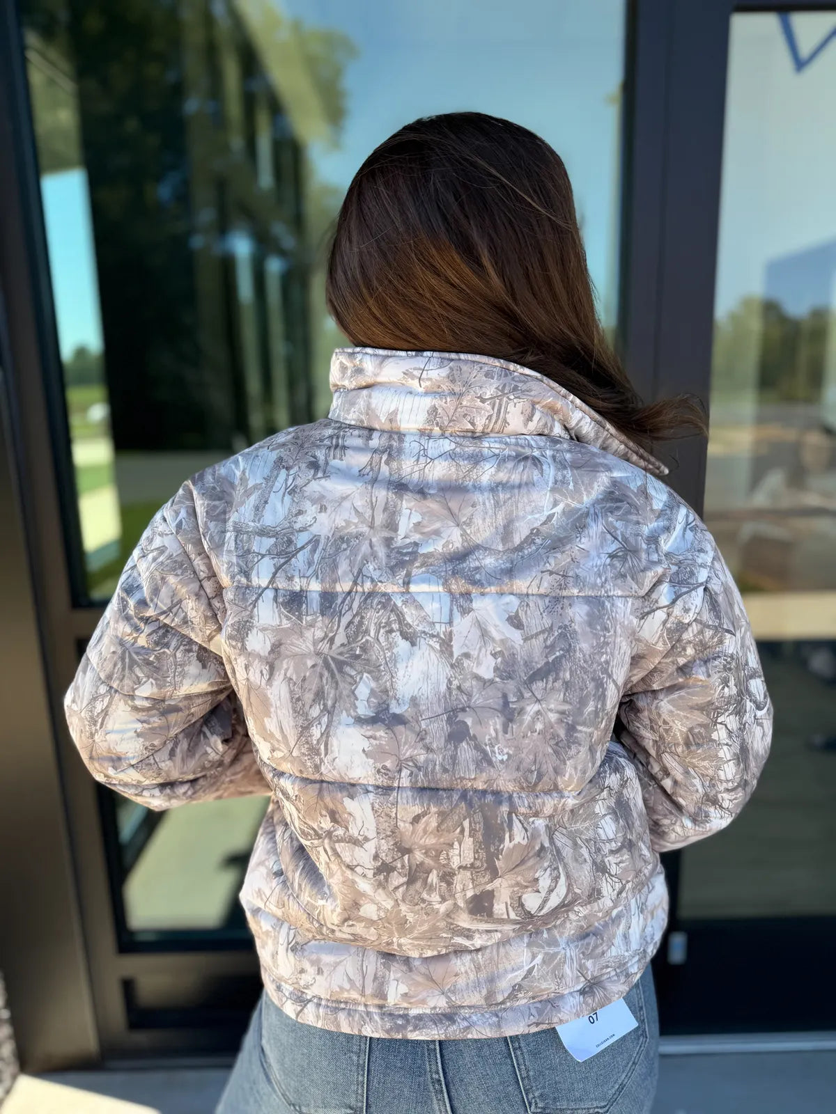 PREORDER Dark Camo Reversible Puffer Jacket
