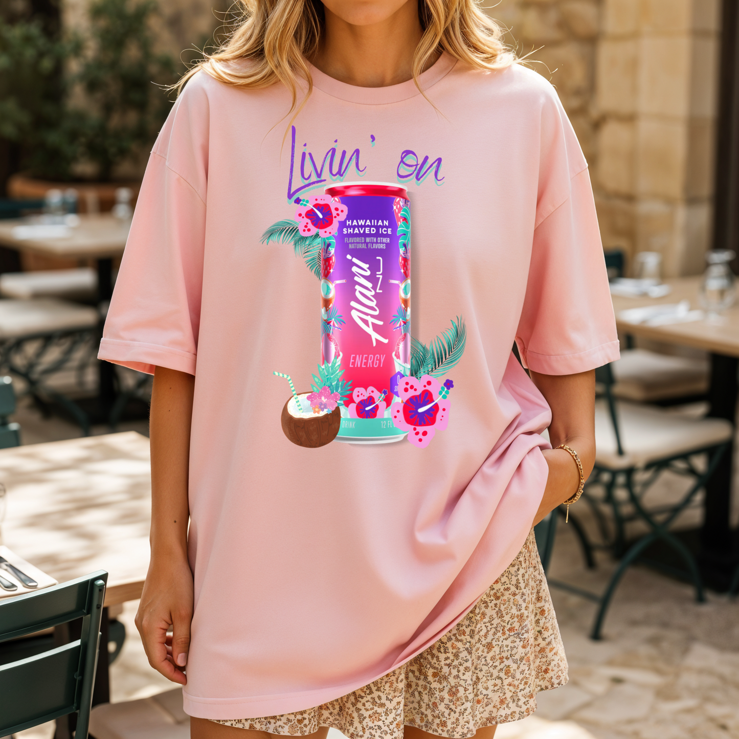 Livin’ on Hawaiian Alani Tee