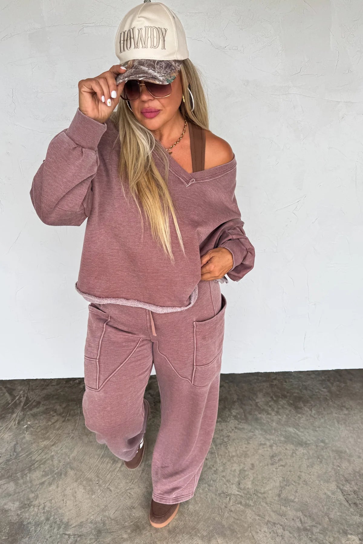 PREORDER Howdy Camo Embroidered Hat