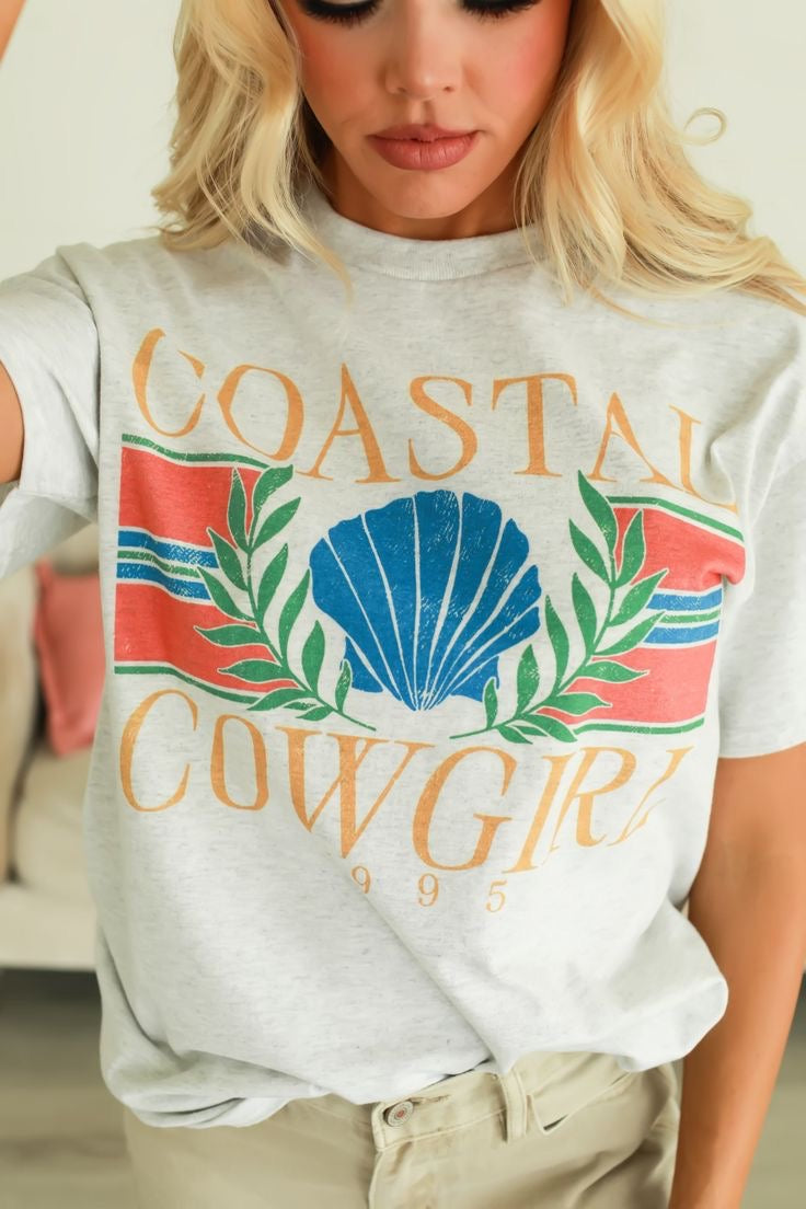 Coastal Cowgirl Oversized Tee