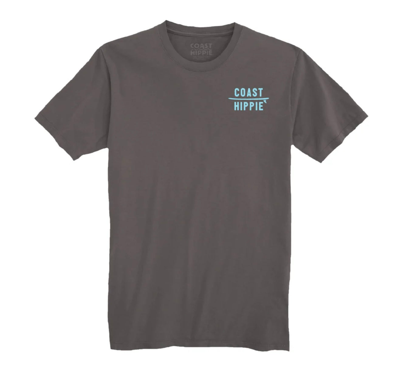 Coast Hippie Charcoal Surf Tee