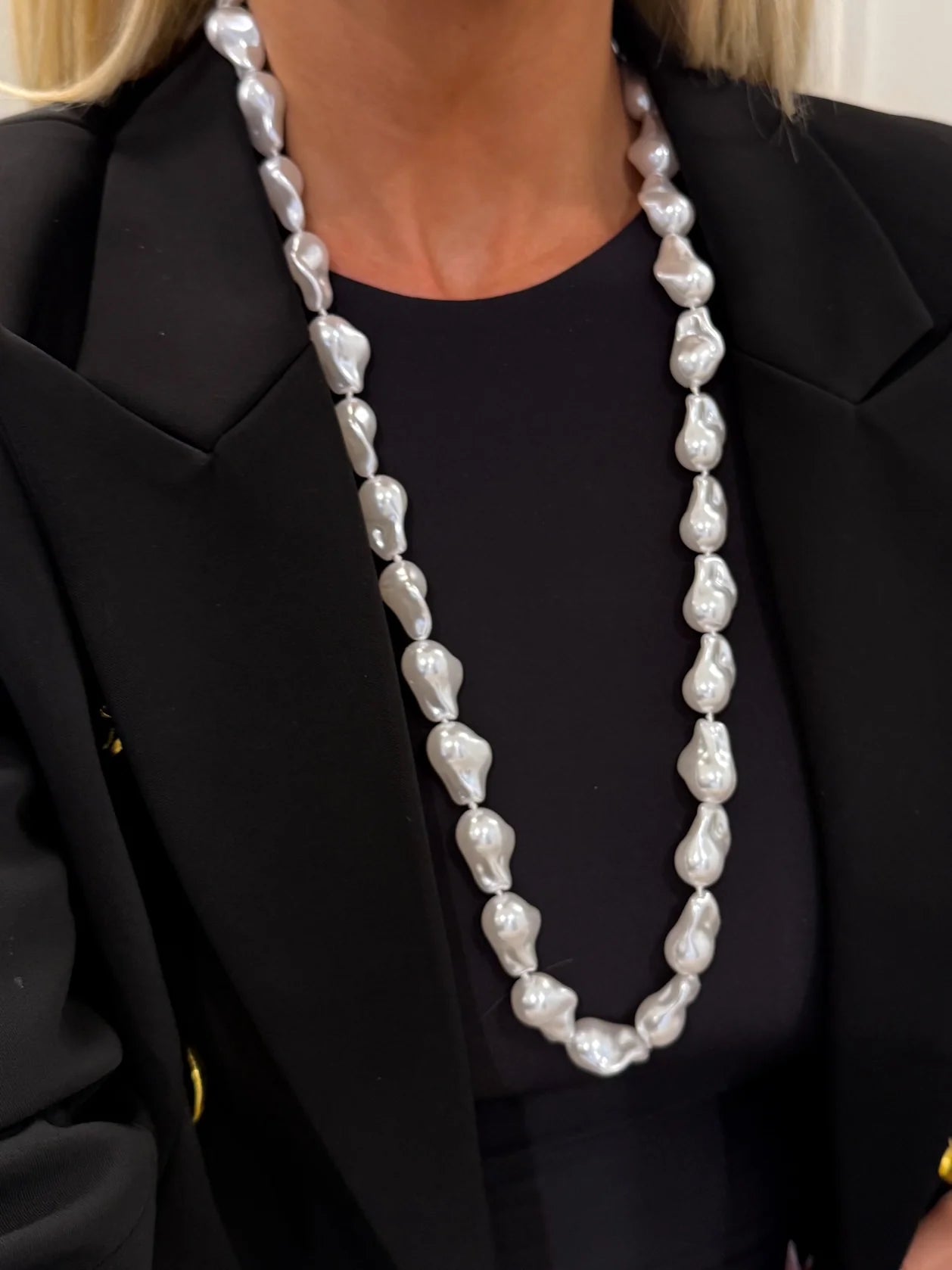 Sunlit Pearl Necklace
