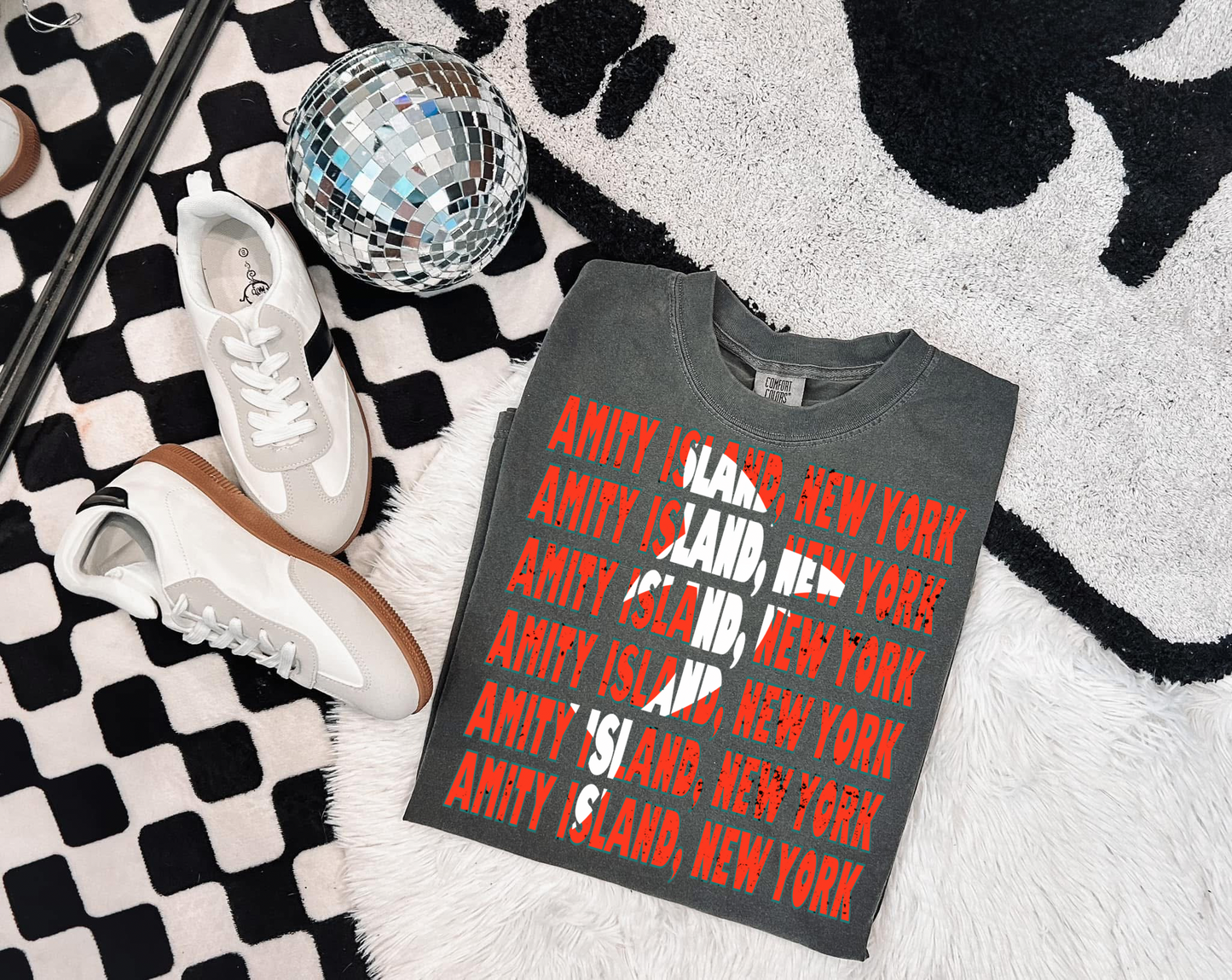 Amity Shark Shadow Tee/Hoodie