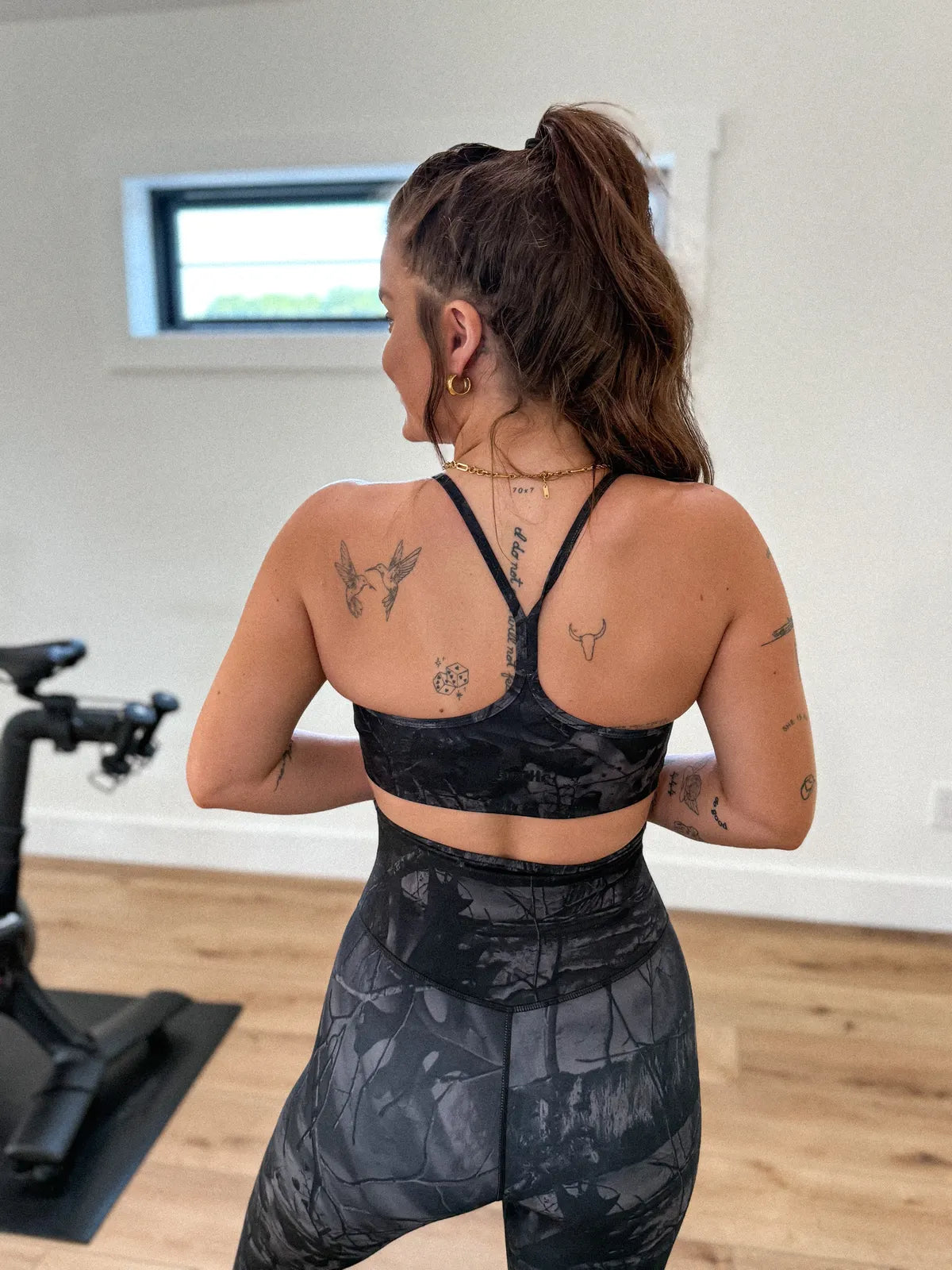 Preorder Carbon Camo Yoga Bra