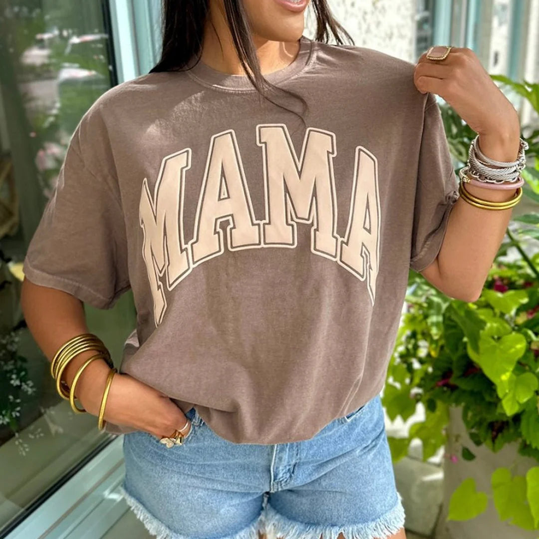 Mama Espresso Puff Tee