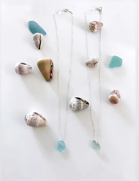 Seaglass Floating Necklace