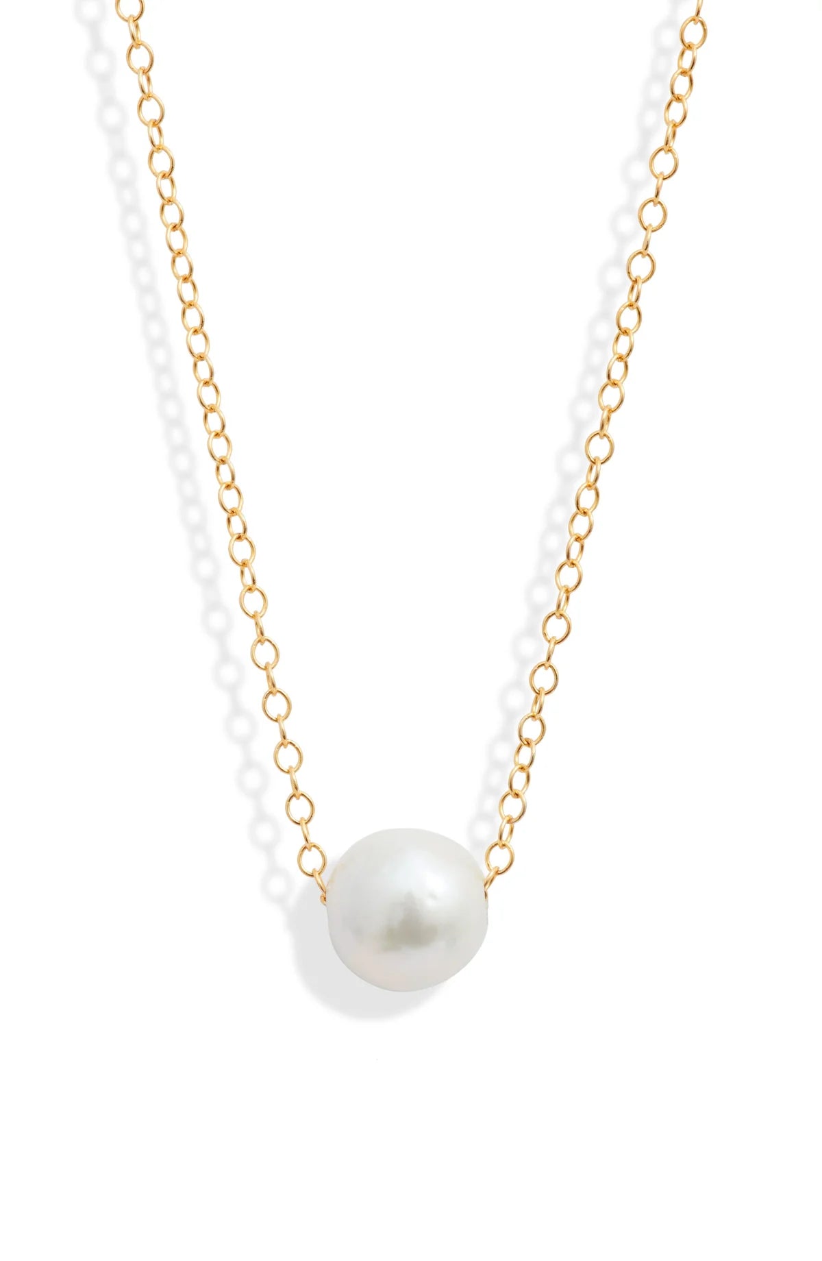 Freshwater Pearl Floating Necklace