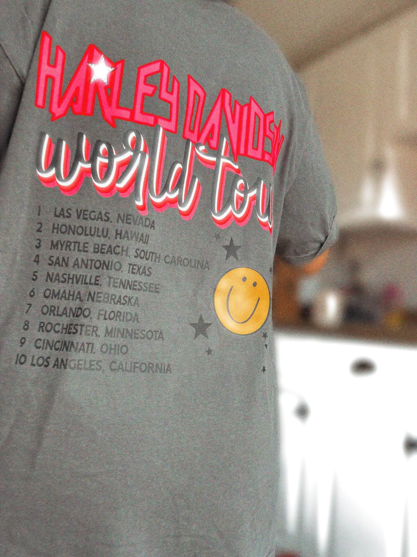 Harley World Tour Tee