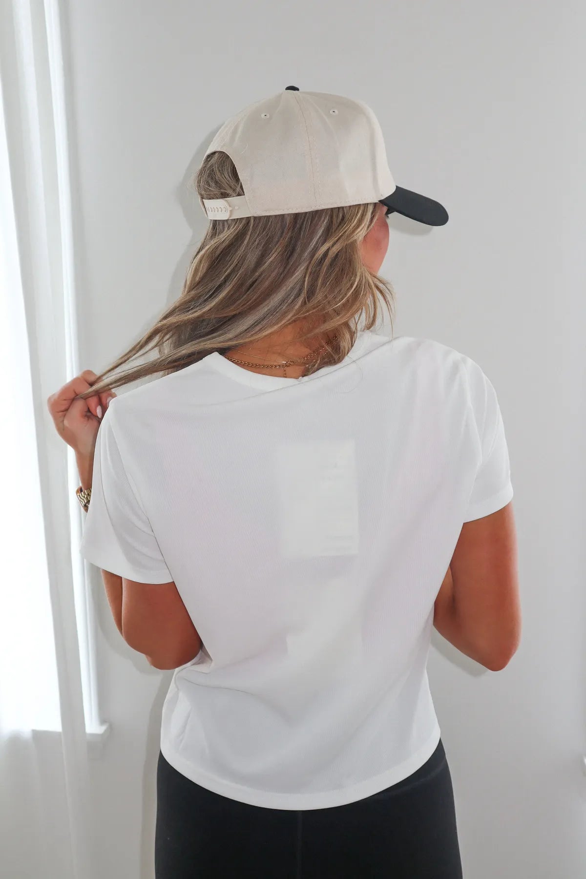 White Camo 00 Ribbed Boxy Tee
