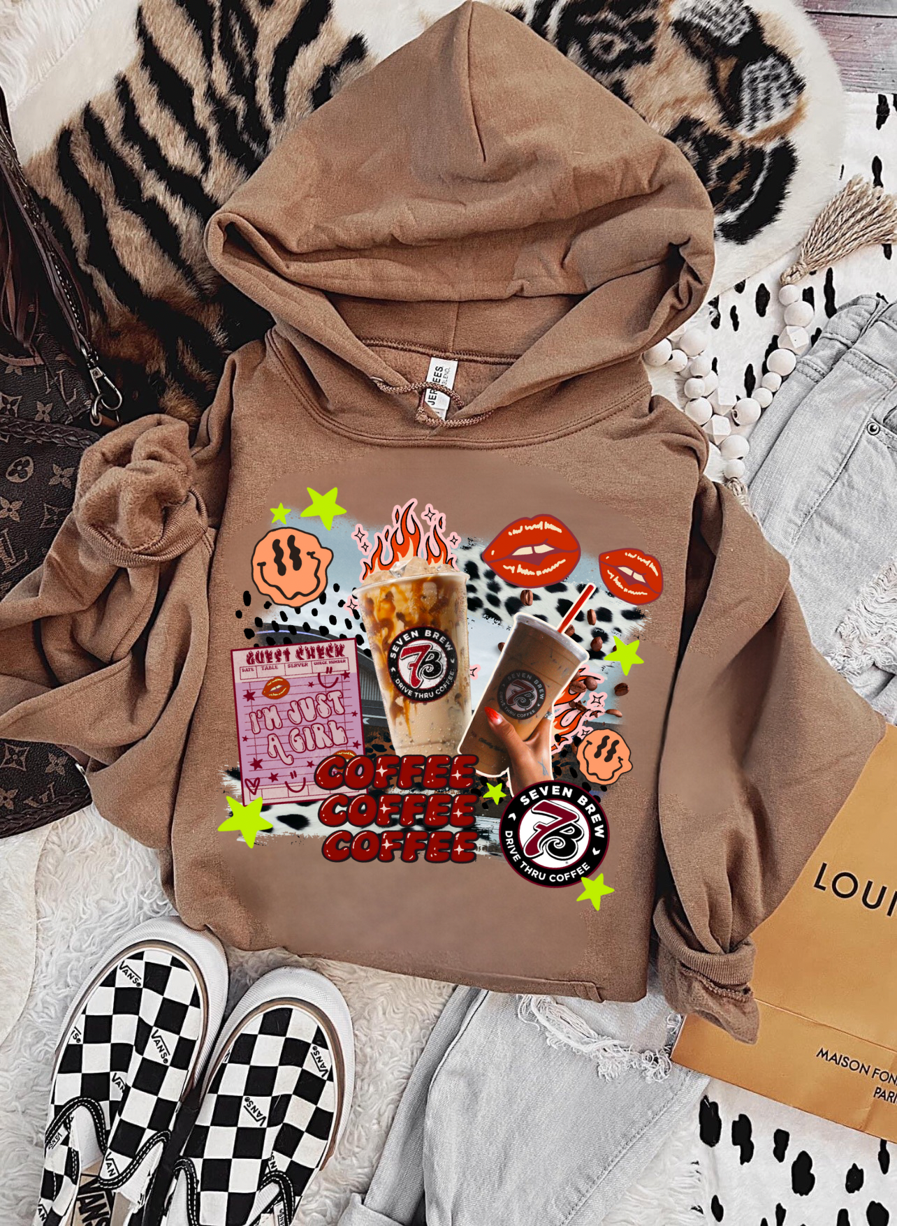 7 Brew Coffee Sweatshirt/Hoodie