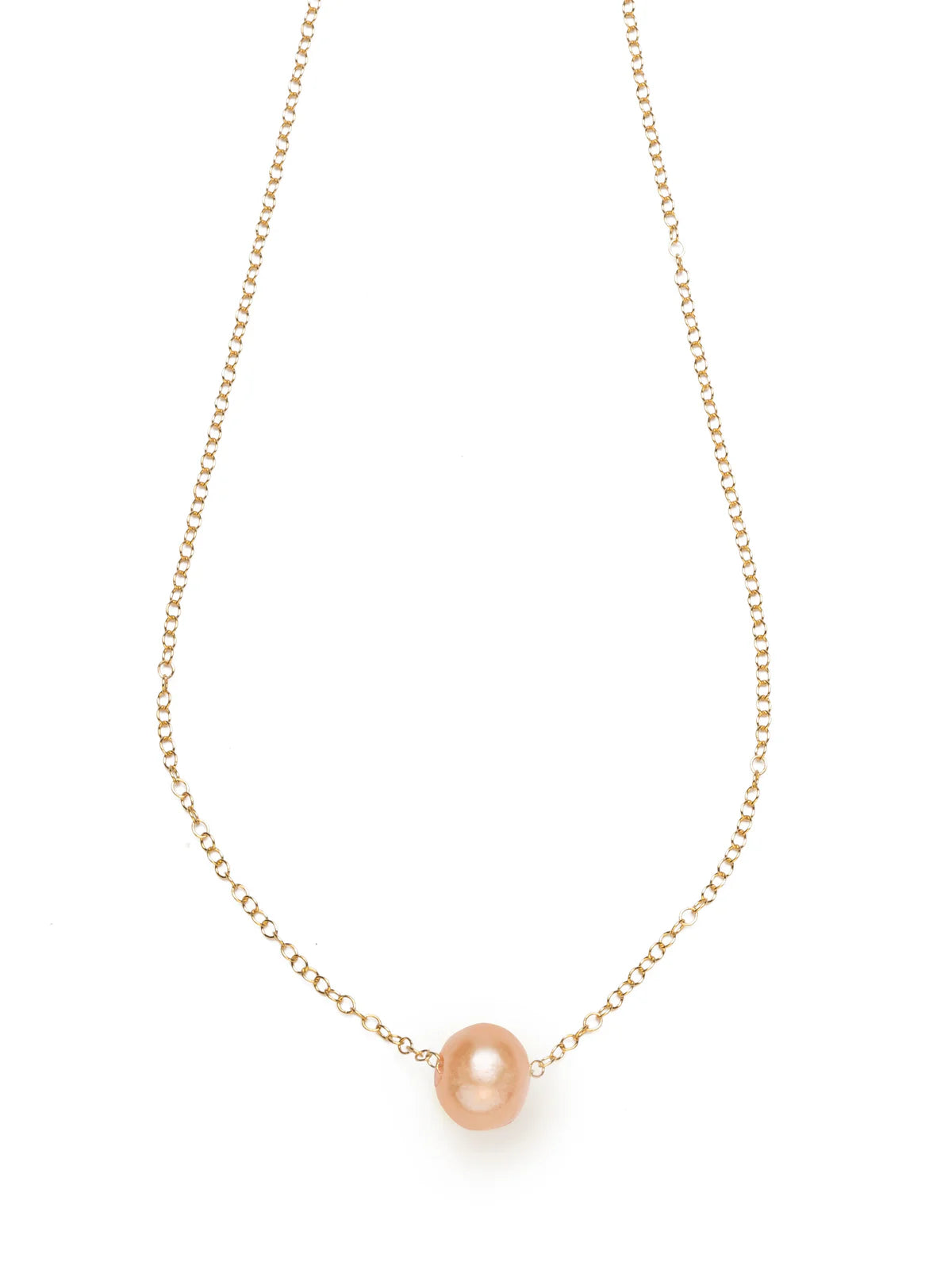 Freshwater Pearl Floating Necklace