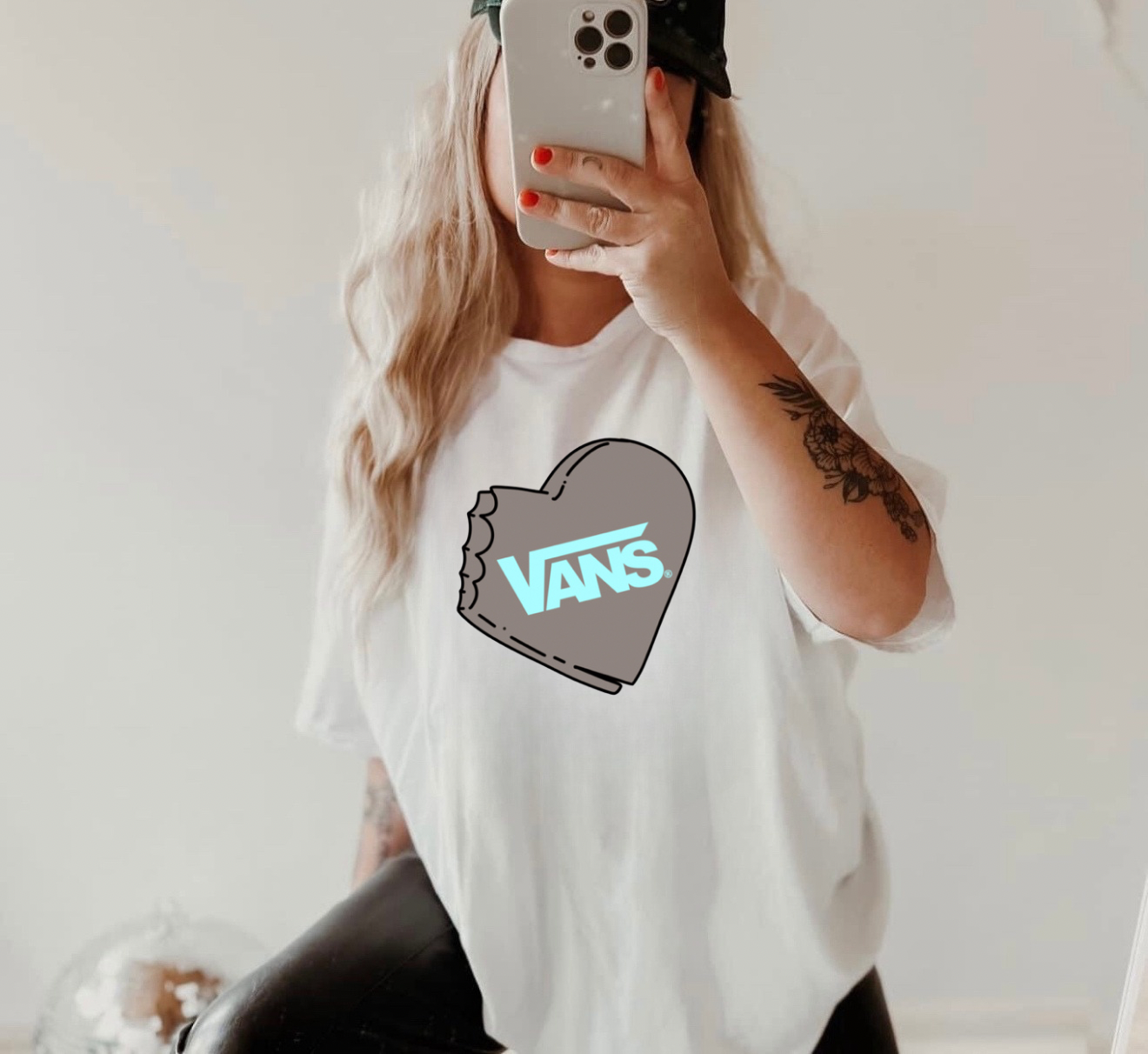 Vans Heart Tee/Sweatshirt
