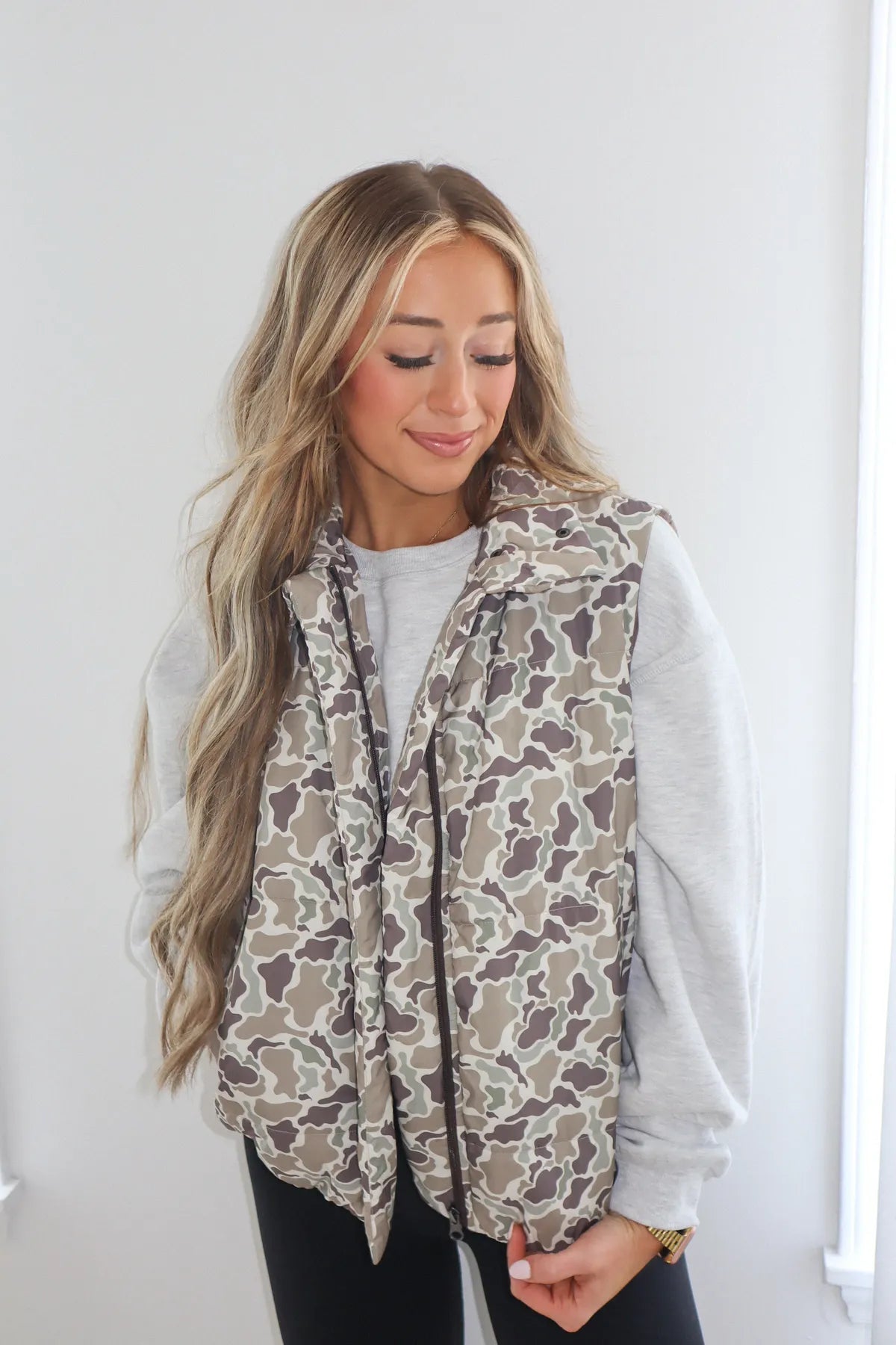 PREORDER Duck Camo Puffer Vest