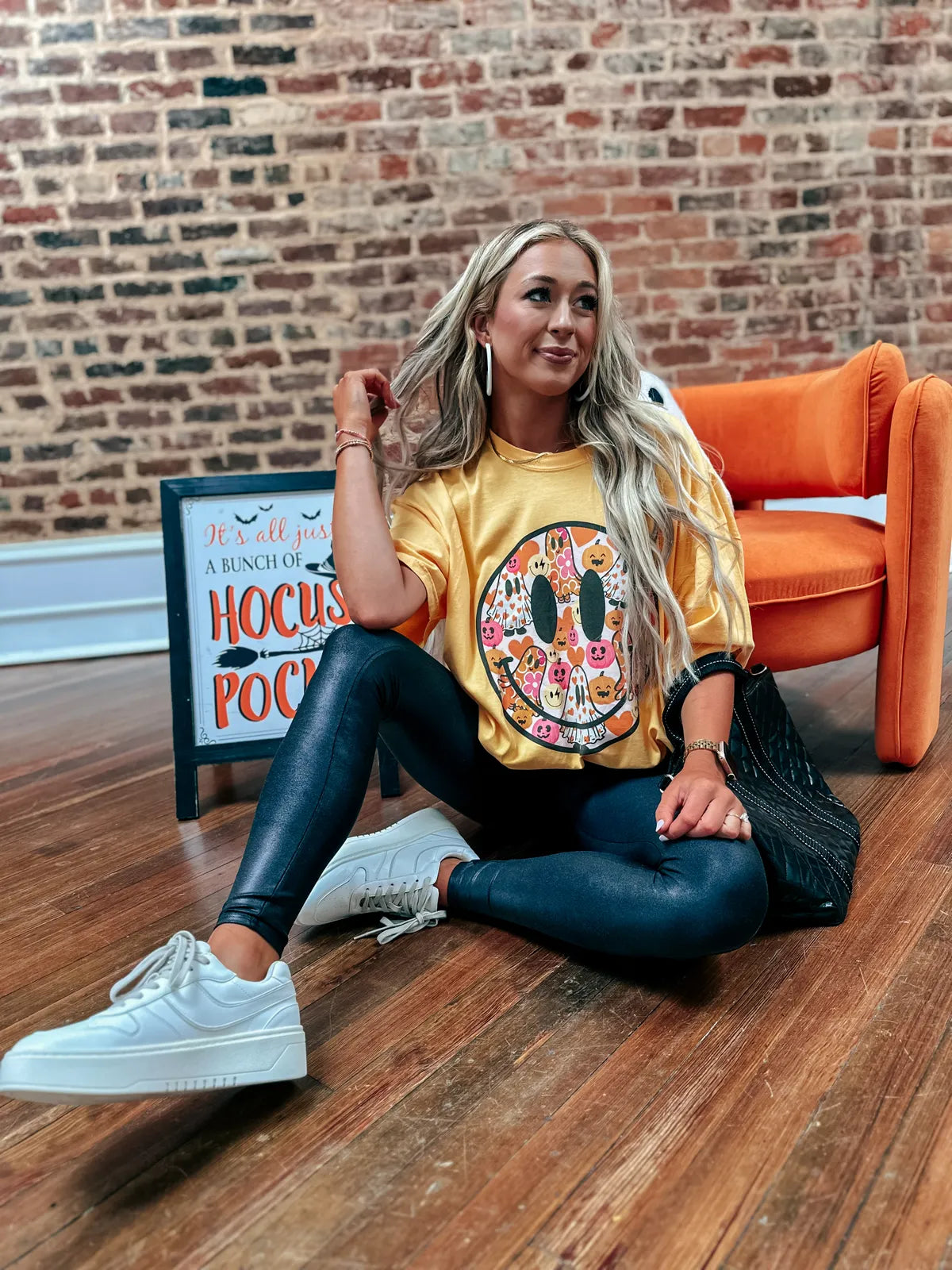 Smiley Ghost Tee