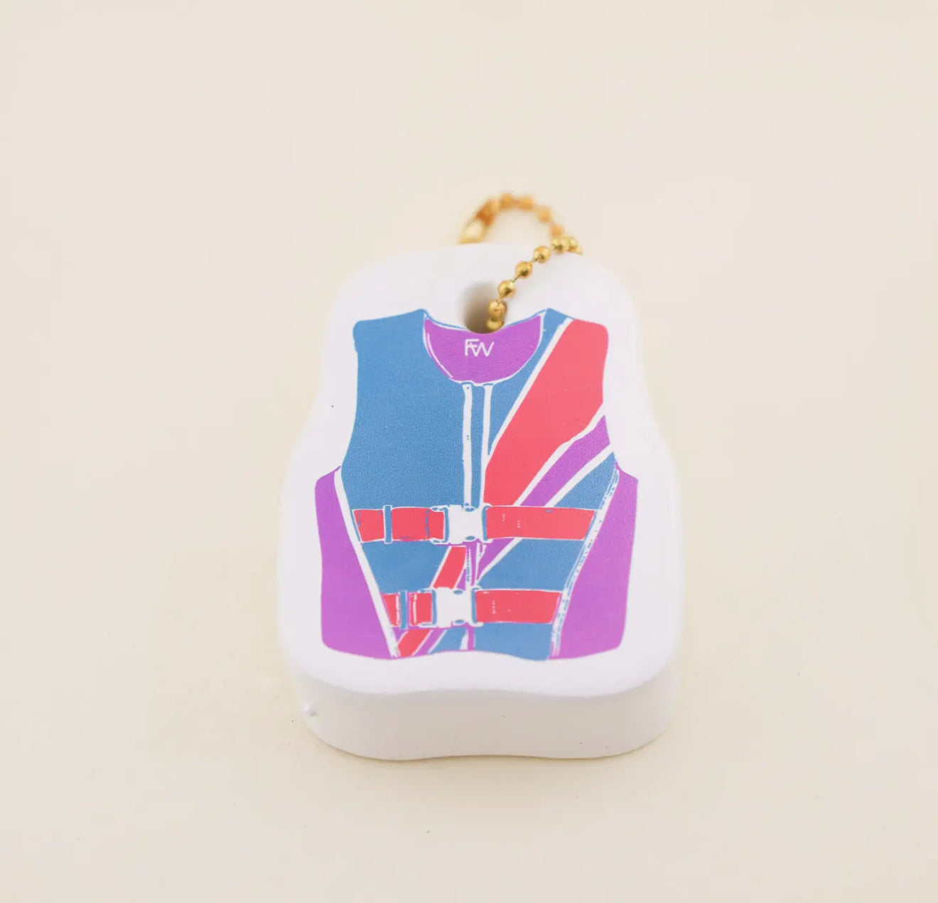 Lifejacket Floating Keychain